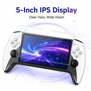 Console di <span class=keywords><strong>Gioco</strong></span> Portatile SF3500 Bestseller Transfrontaliero, Schermo da 5 Pollici, Doppi Joystick Analogici, Stile Arcade Retrò, Mirroring su TV - Product Image 3