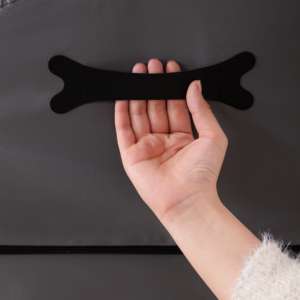 कुत्तों और बिल्लियों के लिए आधुनिक कपड़े पालतू सीढ़ी सीढ़ियाँ-उच्च बिस्तरों के लिए हल्के टिकाऊ समायोज्य - Product Image 4