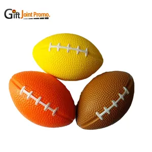 Großhandel Custom PU Anti Stress Fußball Stress Reliever American Football Stress Ball Mit LOGO