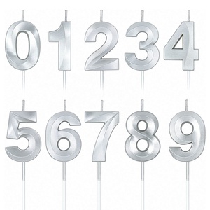 Candele Numeriche Ecologiche Non Tossiche all'Ingrosso per Decorazioni Festa di Compleanno Diwali Halloween Cera di Paraffina Inodore - Product Image 4