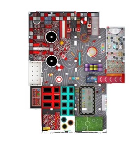 Equipo de juegos infantiles, tobogán de juegos blandos, piscina de bolas, trampolín, equipo de juegos para interiores - Product Image 3