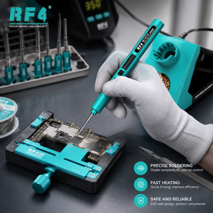 Fer à souder numérique portable RF4 S710 à température réglable avec écran LCD pour la réparation de cartes mères de téléphones portables - Product Image 6