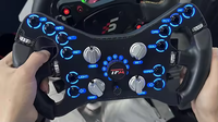 Simulador de Conducción con Volante y Pedales, Force Feedback, para Juegos de Carreras en PC