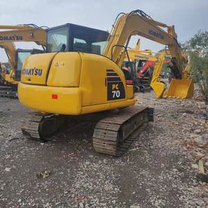 Excavadora Usada Komatsu Pc70 en Excelentes Condiciones, Miniexcavadora Hidráulica Komatsu Pc 70 en Venta - Product Image 4