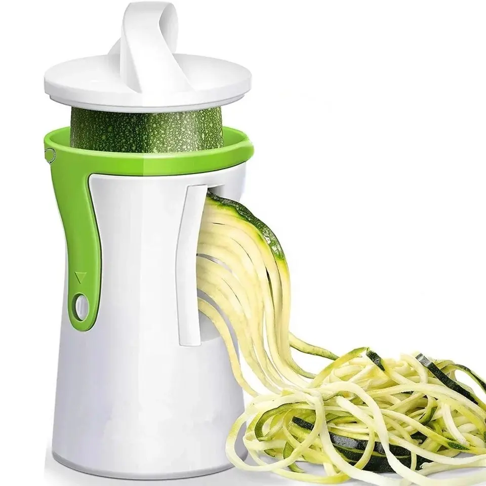 Plantaardige Spiralizer Slicer Twister Handheld Spiraal Cutter Fruit Rasp Koken Gereedschap Spaghetti Pasta Maker