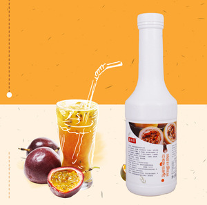 La nuova bevanda al sapore della polpa di frutto della passione di Maigard concentrato di polpa di latte tè liquido con palla di Tapioca ingredienti per tè - Product Image 3
