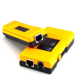 Geschwindigkeitsregulierbarer RJ45 8P8C Pocket Ethernet Netzwerkkabel-Tester 6P6C 6P4C RJ12 RJ11 CAT3/CAT5/CAT6 9V Batterie Telefonleitung - Product Image 1