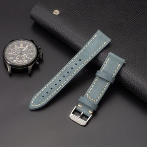 Laihe באיכות גבוהה ספורט סוס ספורט יד שעון רצועת שעון רצועת שעון יד 18 מ "מ 20 מ" מ 22 מ "מ שחרור אבזם הלהקה - Product Image 4