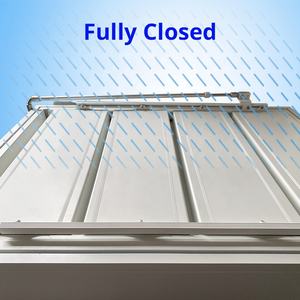 ซุ้มอลูมิเนียมกันฝนพร้อมไฟ LED <span class=keywords><strong>ติด</strong></span>ผนังปรับแต่ง<span class=keywords><strong>ได้</strong></span> - Product Image 5