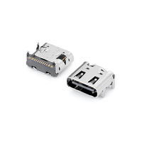 Fabricante profesional de USB 3,1 tipo C 16P hombre Vertical conector SMT