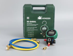 HONGSEN <span class=keywords><strong>HS</strong></span>-<span class=keywords><strong>350A</strong></span> कई गुना गेज सेट और Hongsen डिजिटल CE प्रमाणीकरण के साथ कई गुना गेज - Product Image 4