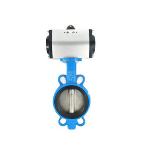 OEM DN50 пневматический клапан-бабочка с мягким уплотнением регулирующий переключатель Дроссельный клапан - Product Image 3