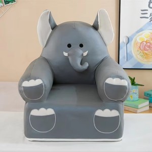 Çocuk Koltuğu Peluş Sevimli Yastık Araba Erkek Çocuk Konforu Su Geçirmez Özel Bebek Koltuğu Kılıfı Dolgulu - Product Image 1