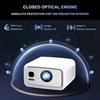 Projecteur de Jeu Flixtone D10S Haute Luminosité FHD 1080P Prise en Charge 4K Puce V660 Décodage 8 Cœurs Android 15 3+128G Home Cinéma