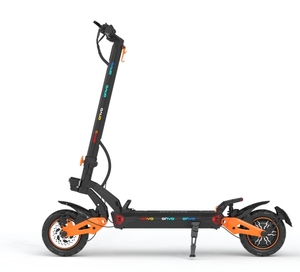 สกู๊ตเตอร์ไฟฟ้าสําหรับผู้ใหญ่ Dual 1600W <span class=keywords><strong>Max</strong></span> 55 ไมล์ 10 นิ้วยางแบบไม่มียางพับได้สกู๊ตเตอร์ไฟฟ้าสําหรับผู้ใหญ่ไม่มีที่นั่ง - Product Image 2