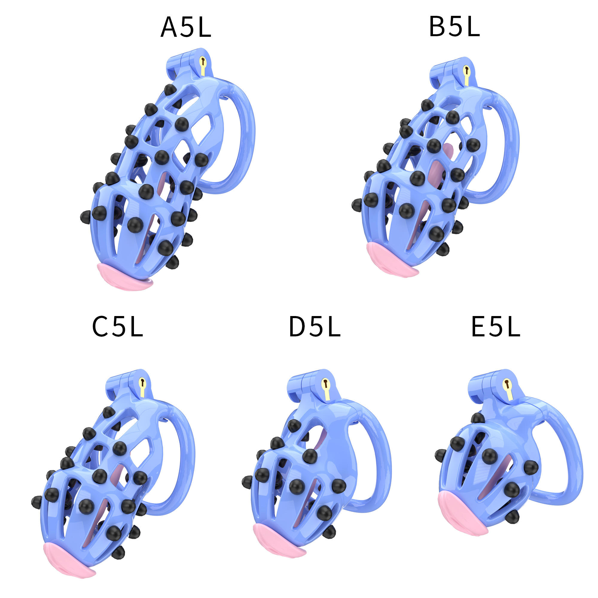 สีฟ้า + สีดำ