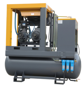 Venta Directa de Fábrica: Compresor de Aire de Tornillo Rotativo Industrial Todo en Uno de 5.5HP, 7.5HP, 10HP, 15HP, 20HP, 30HP con Tanque de 300L/500L - Product Image 5