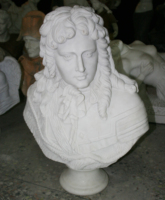 Décoration de maison occidentale de haute qualitéUsine fait à la main intérieur et extérieur décoratif marbre blanc buste masculin Sculpturesin Stock
