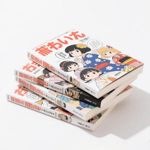 ICTI Bande Dessinée Impression Feuille Finition Pleine Couleur Série Anglais <span class=keywords><strong>Couverture</strong></span> Souple Conception Personnalisée ECO Papier Enveloppes - Product Image 1