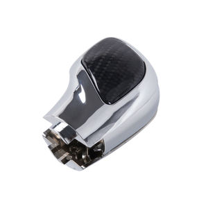 Palanca de Cambios Automática para Coche, Pomo de Palanca de Cambios de Fibra de Carbono Compatible con VW <span class=keywords><strong>Golf</strong></span> 6 <span class=keywords><strong>7</strong></span> <span class=keywords><strong>R</strong></span> GTI Passat B7 B8 CC R20 Jetta MK6 GLI <span class=keywords><strong>DSG</strong></span> Emblem - Product Image 3