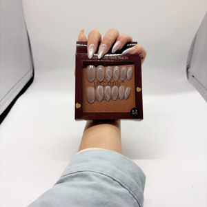 Factory Direct Sales of <strong>French</strong> <strong>Manicure</strong> <strong>Sets</strong>, 144 Pieces Per Box, Stylish Soft Gel Press-on False Nails. - Product Image 4