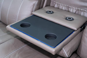 लक्जरी घर फर्नीचर सोफे रहने वाले कमरे जानवर वास्तविक चमड़े 3 सीटर पावर इलेक्ट्रिक रिक्लेयर सोफा सेट - Product Image 5