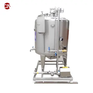 Máquina automática de fazer creme de iogurte e leite fresco, pasteurizador pequeno e médio a vapor, 150L, 200L, 500L, 1000L