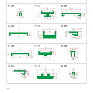 แถบกันสึกพลาสติก UHMWPE อัตโนมัติ <span class=keywords><strong>PL</strong></span> 602 สำหรับสายพานลำเลียง ทนทานต่อการสึกหรอ - Product Image 1