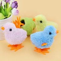 Hot Popular Wind-Up Can Jumping Chicken Toy pour Kids Animal Playmate