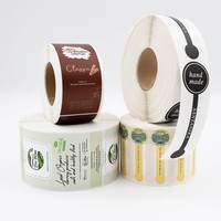 Étiquettes en rouleau de vinyle auto-adhésives imprimées personnalisées Bande d'étanchéité pour bocal alimentaire inviolable pour snacks d'aliments pour animaux de compagnie Pizza Huile d'olive