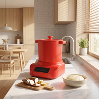 Machine à Fufu 6L avec chauffage et agitation pour un Fufu lisse, idéale pour le manioc, le yam et le plantain, efficace et durable