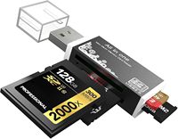 Lecteur de carte USB 4 en 1 SD TF Lecteur de carte mémoire externe USB 2.0 pour Memory Stick T-Flash Micro M2 MS Adaptateur SD