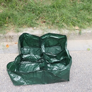 Bokor 10 Gallon Plastic Potato Grow Bags Eco-Friendly Durable Garden Planting Bags Reinforced Handle Nonwoven Fabric <b>Pots</b> - Product Image 2