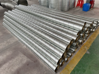 Conduit spiralé en acier galvanisé 50-1000 mm pour ventilation CVC, évacuation des fumées et dépoussiérage, direct usine