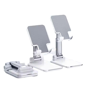 Support de téléphone portable pliable et réglable en ABS, flexible et inclinable pour bureau ou lit - Product Image 3