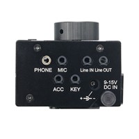 HamGeek MCHF V0.6.3 HF SDR Transceiver QRP Transceiver Radio Amatir (Tombol Hitam)