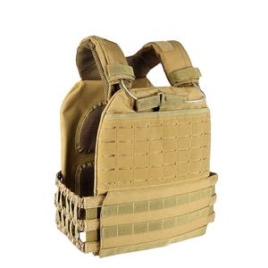 Gilet tattico per palestra con Logo personalizzato regolabile in peso ponderato - Product Image 3