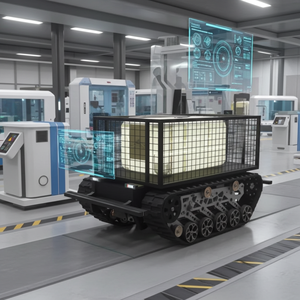 <b>Robot</b> Crawler Chassis With Wireless <b>Remote</b> <b>Control</b> For Transport And Climbing Applications - Product Image 2