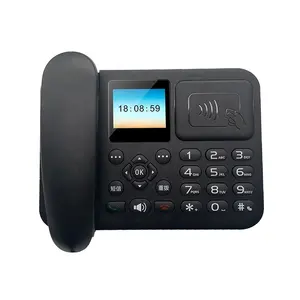 4G Gsm sim卡支持无线热点Volte集团短信无绳电话桌面电话，1500毫安