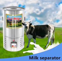 Oferta Especial: Separador de Crema de Leche de Diferentes Especificaciones, Máquina Separadora de Leche Automática de 21L a 90L para Granja