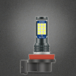 ไฟตัดหมอกแบบใหม่สองสี 3030 24SMD H11/H8/H9 หลอดไฟหน้า LED สำหรับรถยนต์ - Product Image 3