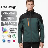 Chaqueta Cortavientos Impermeable de Invierno para Hombre, con Capucha, Táctica, Softshell, Transpirable, 100% Poliéster, Fabricante OEM