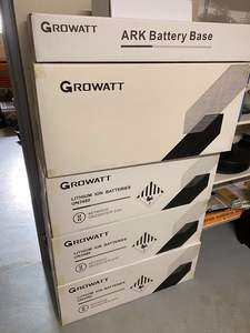 Growatt Pv Akku ARK HV akü sistemi 204.8v 50AH 10.24kwh 20.48kwh 25.6kwh Lifepo4 pil paketi için güneş hibrid invertör - Product Image 6