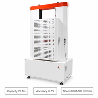 Máquina Profesional de Prueba de Tensión para Cables y Alambres de 20 Toneladas, Velocidad de 0.001-500 mm/min, para Pruebas de Resistencia de Cables de Acero