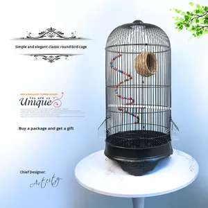 批发豪华鸟类繁殖笼高架大型鹦鹉金属笼 - Product Image 1