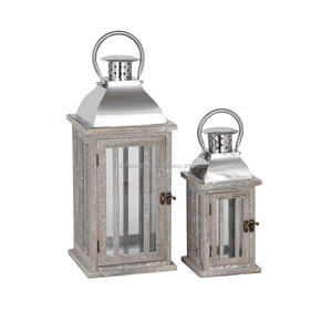 Lanterne à bougie en métal moderne faite à la main avec support en laiton antique support en verre pour les mariages décoration de noël de l'inde - Product Image 3