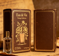 Boîte pliante cosmétique en carton imprimé gaufré, capacité personnalisée, portable, recyclable, emballage en papier, emballage de parfum