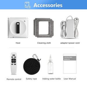 Ventana eléctrica Detección automática de bordes Limpiador doméstico de eliminación de manchas eficiente multisuperficie - Product Image 5