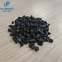 DF Sports Prix de gros Particules de pneus SBR 2-4 mm pour pistes d'athlétisme