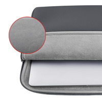 Pochette pour ordinateur portable imperméable 15,6 pouces, étui souple de protection, sac de transport, logo personnalisé, housse en néoprène pour ordinateur portable, vente chaude